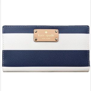 Kate Spade Nautical Wellesley Stacy wallet